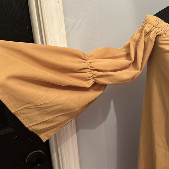 Butterfly Sleeve Loose Party Dress - Picture 5 of 8